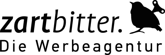Logo zartbitter | Die Werbeagentur